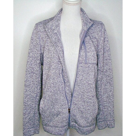 Marc New York Andrew Marc Performance Full Zip Purple Heather Jacket Size Large - Picture 2 of 12